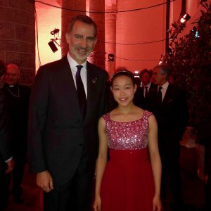 With the King of Spain Felipe VI